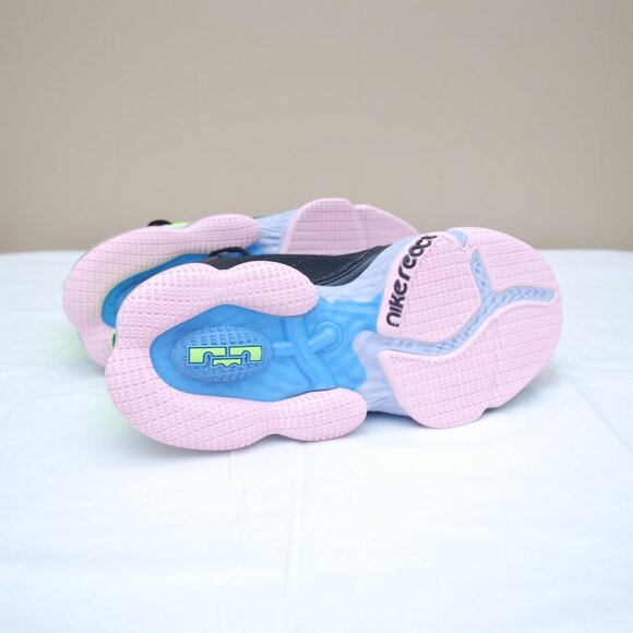 Nike Lebron XIX Low in Black/Ghost Green-Purple Pulse Brand New - Picture 7 of 11